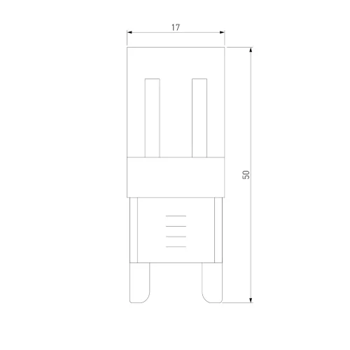 Светодиодная лампа JCD 7W 220V 6500K G9 BLG910 - фото 2