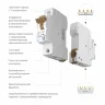 Автоматический выключатель 1P 40 A C 4,5 кА W901P404 - фото 2