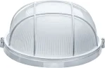 Светильник ЛОН 94 807 NBL-R2-100-E27/WH 1х100Вт E27 IP54 (аналог НПБ 1102 бел. круг с решеткой 100Вт) Navigator 94807 - фото 2