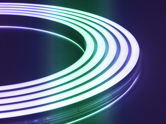 Светодиодная лента SWG PRO 5050, 50 LED/м, 10 Вт/м, 24В , IP67, Цвет: RGB, NE-DU560-24-10-WS2811RGB-67 - фото