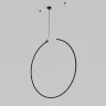 Шинопровод Arity подвесной круглый D800мм вертикальный (Черный) TRX233-RV-D800-B - фото 3
