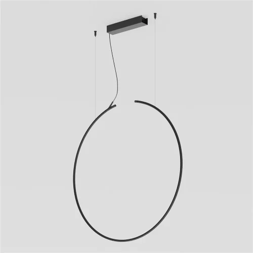 Шинопровод Arity подвесной круглый D800мм вертикальный (Черный) TRX233-RV-D800-B - фото 4