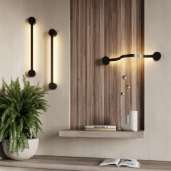 Настенный светильник «ODEON LIGHT» 6667/12WL, серия: STICH (крепление на планке) - Гибкий рожок