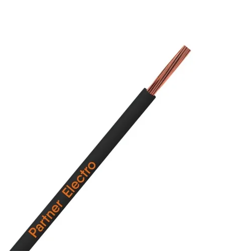Провод ПуГВнг(А)-LS 1х0.5 450/750В Ч (уп.100м) ПАРТНЕР ЭЛЕКТРО ЦБ-00021022 - фото
