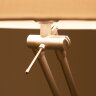 UML-T500 E27 SILVER-WHITE Торшер напольный под лампу Е27, 60W, с регулировкой наклона, Серебристый-Белый - фото 9