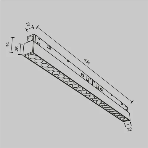 Трековый светильник Точки / Points Exility 2700-6000K 24Вт 36° Dim Smart Zigbee (Черный) TR031-4-24WTW-M-DSZ-B - фото 8