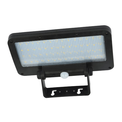 USL-F-562-PT060 SENSOR N1 Садовый светильник на солнечной батарее, с датчиком движения, 6Вт, Белый свет 4000K, Корпус черный, TM Uniel - фото 1