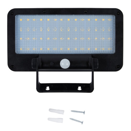 USL-F-562-PT060 SENSOR N1 Садовый светильник на солнечной батарее, с датчиком движения, 6Вт, Белый свет 4000K, Корпус черный, TM Uniel - фото 2