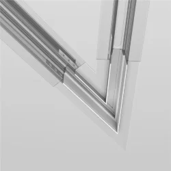 Коннектор   угловой 45° Exility встраиваемый под ГКЛ 9,5мм, белый (Белый)