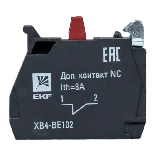 Контакт дополнительный NC красн. PROxima EKF XB4-BE102 - фото 2