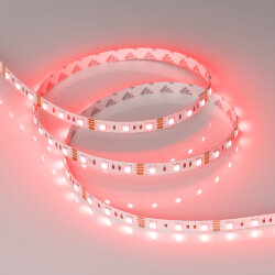 Светодиодная лента RT-B60-10mm 12V RGB (14.4 W/m, IP20, 5060, 5m) (Arlight, Открытый)