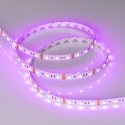 Светодиодная лента RT-В60-10mm 12V RGB (14.4 W/m, IP20, 5060, 5m) (Arlight, Открытый) 012340(2)