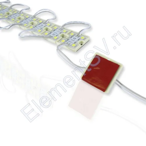 Светодиодный модуль квадратный 5050-4 (1,44W, 12V, White) - фото 2.