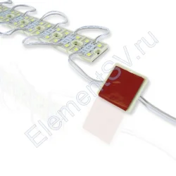Светодиодный модуль квадратный 5050-4 (1,44W, 12V, White)