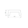 Экран LINE-1019-W8-2000 OPAL (Arlight, Пластик) 053427 - фото 2