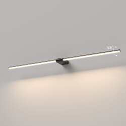 Светильник настенный поворотный светодиодный Luar 900 черный жемчуг 4000K 40153/LED