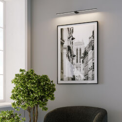 Светильник настенный поворотный светодиодный Luar 900 черный жемчуг 4000K 40153/LED