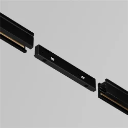 Коннектор питания прямой Levity (Черный)