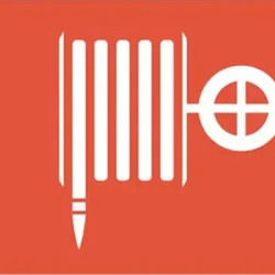 Этикетка самоклеящаяся 'Пожарный гидрант' ДПА IP20/54 IEK LPC10-1-24-09-PGID