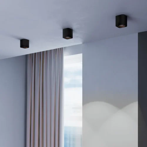 Светильник потолочный светодиодный Matrix 9W 4000К черный 25051/LED - фото 3