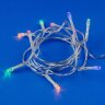 ULD-S0150-010-STB-2AA MULTI IP20 Гирлянда светодиодная на батарейках 2AA не в-к, 1.5м, 10 светодиодов, Разноцветный свет, Провод прозрачный, TM Uniel - фото 1