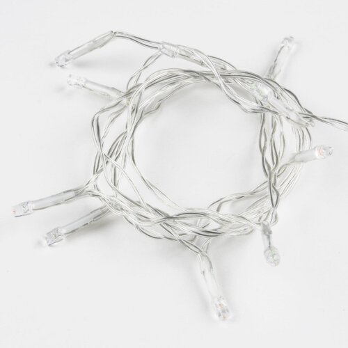 ULD-S0150-010-STB-2AA MULTI IP20 Гирлянда светодиодная на батарейках 2AA не в-к, 1.5м, 10 светодиодов, Разноцветный свет, Провод прозрачный, TM Uniel - фото 4