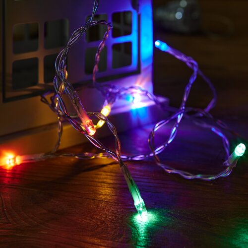 ULD-S0150-010-STB-2AA MULTI IP20 Гирлянда светодиодная на батарейках 2AA не в-к, 1.5м, 10 светодиодов, Разноцветный свет, Провод прозрачный, TM Uniel - фото 7