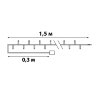 ULD-S0150-010-STB-2AA MULTI IP20 Гирлянда светодиодная на батарейках 2AA не в-к, 1.5м, 10 светодиодов, Разноцветный свет, Провод прозрачный, TM Uniel - фото 10