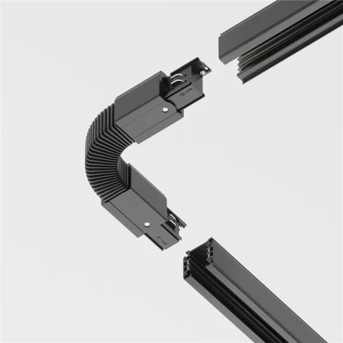 Коннектор гибкий Trinity черный (Черный) - фото 4