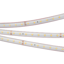 Светодиодная лента герметичная RTW-PS-А80-10mm 24V Warm2700 (6 W/m, IP67, 2835, 5m) (Arlight, 6 Вт/м, IP67) 024520(2)