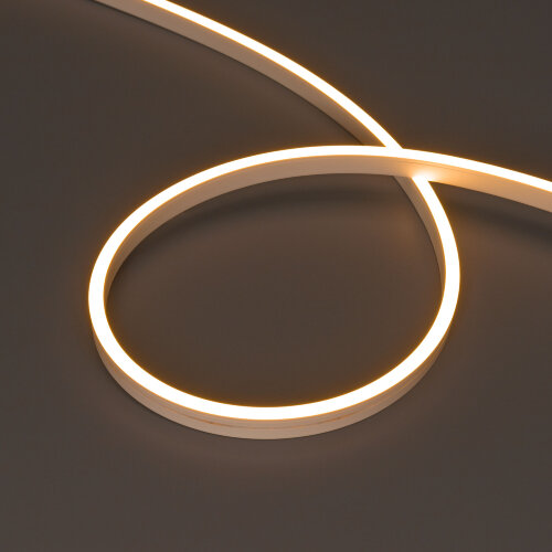 Светодиодная лента герметичная MOONLIGHT-SIDE-A120-06x12mm 24V Warm2300 (9.6 W/m, IP65, 5m, wire x2) (Arlight, Вывод прямой, 3 года) 041037 - фото