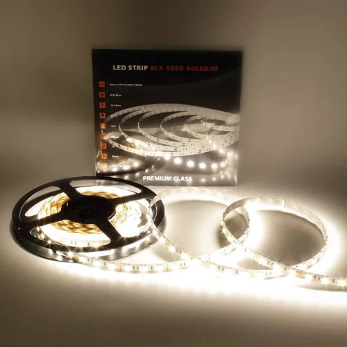 Светодиодная лента Class Premium, 5050, 60 led/m, Day White, 12V, IP33, A20 - фото II
