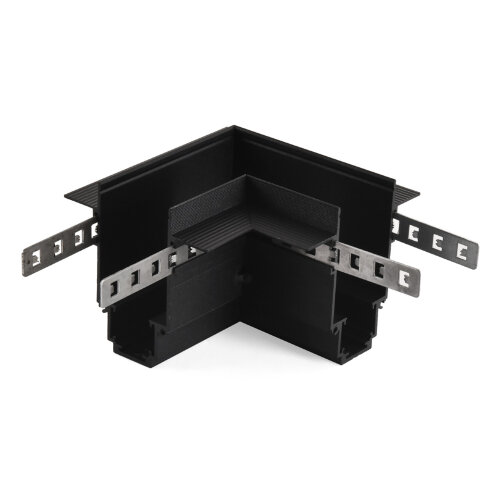 Угловой соединитель для магнитного шинопровода WOLTA WML-RMC/02B - фото 1.