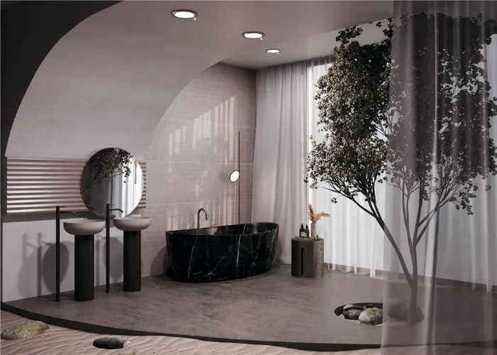 Встраиваемый светильник Stockton 4000K 1x18Вт 110° IP 44 (Белый) - фото 10