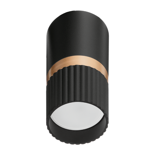 Светильник WOLTA WSL-GU10/19BG под лампу GU10 Черный / золотой DUO - фото 1.