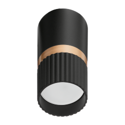 Светильник WOLTA WSL-GU10/19BG под лампу GU10 Черный / золотой DUO