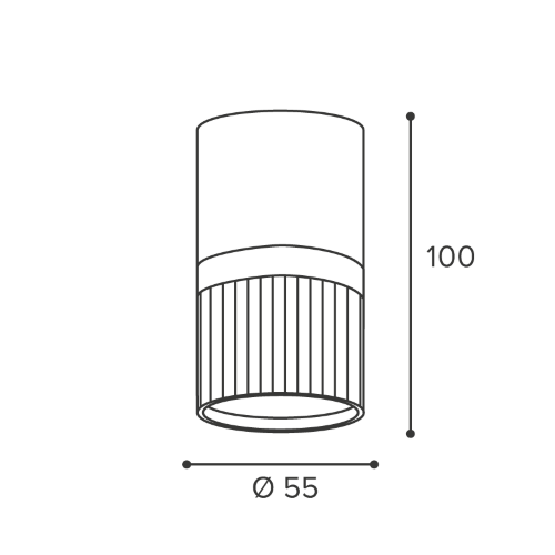 Светильник WOLTA WSL-GU10/19BG под лампу GU10 Черный / золотой DUO - фото 2.