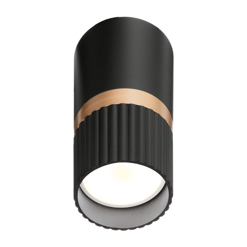 Светильник WOLTA WSL-GU10/19BG под лампу GU10 Черный / золотой DUO - фото 3.