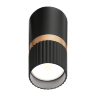 Светильник WOLTA WSL-GU10/19BG под лампу GU10 Черный / золотой DUO - фото 3.