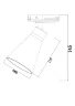 Трековый светильник Вирар / Virar Unity GU10 10Вт (Черный) TR022-1-GU10-B - фото 3