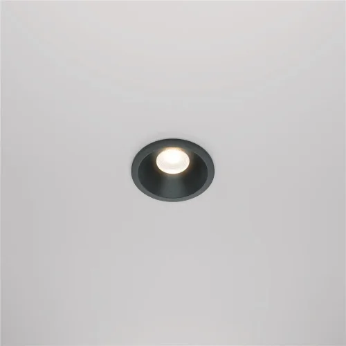 Встраиваемый светильник Зум / Zoom 6 Вт 3000 К 60° IP 65 (Черный) DL034-01-06W3K-B - фото 9