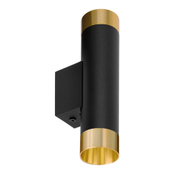 Светильник WOLTA WSL-MR11/W15BG под лампу MR11 с цоколем GU10 Черный / золотой PETITE