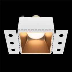 Встраиваемый светильник Пай / Share 1*GU10 10 Вт (Белый) DL051-01-GU10-SQ-WMG