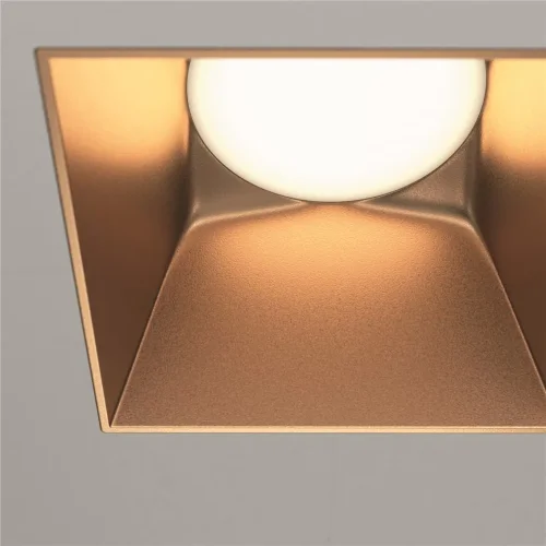 Встраиваемый светильник Пай / Share 1*GU10 10 Вт (Белый) DL051-01-GU10-SQ-WMG - фото 4