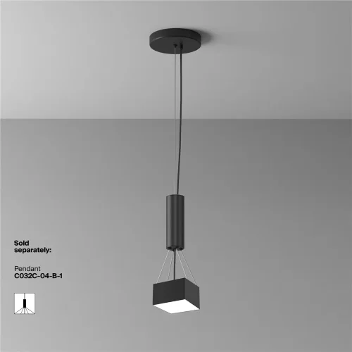 Потолочный светильник Зон / Zon 12 Вт 4000 К 120° (Черный) C032CL-12W4K-SQ-B - фото 12