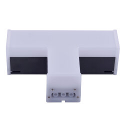 ULO-N11T-10W-6500K IP40 BLACK Светильник светодиодный T-образный, Белый свет 6500K, 2000Лм, Алюминий, Цвет черный, TM Uniel