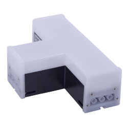 ULO-N11T-10W-6500K IP40 BLACK Светильник светодиодный T-образный, Белый свет 6500K, 2000Лм, Алюминий, Цвет черный, TM Uniel