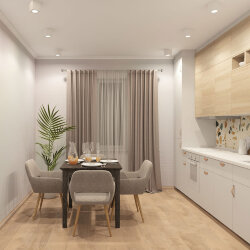 Светильник накладной IP 20, 50 Вт, GU10, белый, алюминий, Denkirs DK2003-WH