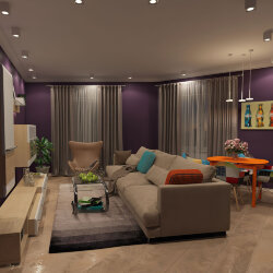 Светильник накладной IP 20, 50 Вт, GU10, белый, алюминий, Denkirs DK2003-WH