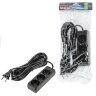S-CU3-5 BLACK Удлинитель серии Ultra, шнур 5м., 3 гнезда, 10A, б-з, Черный, TM Uniel - фото 3